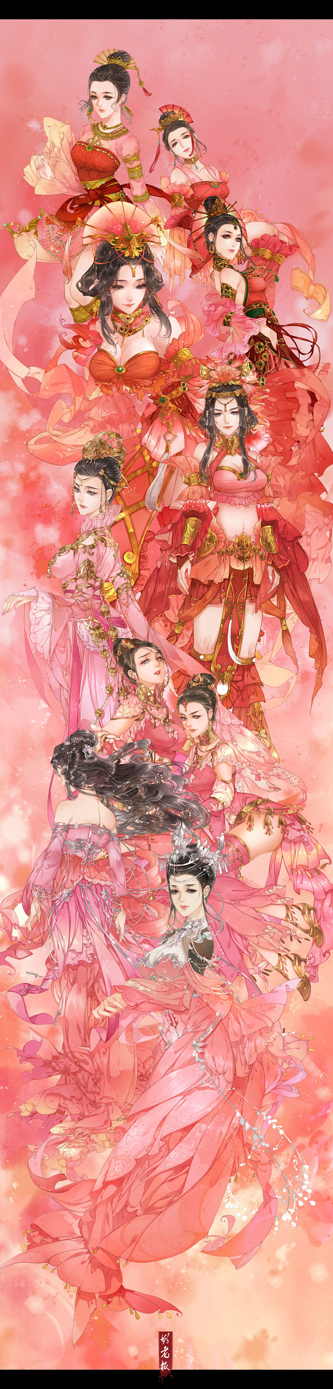 《剑网3·苍雪龙城》同人作品-七秀合集
