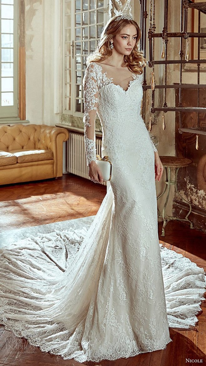Nicole 2017婚纱系列LookB...
