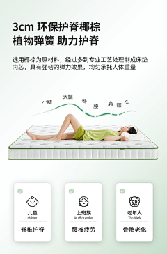 愚人国度的王采集到家纺-床垫