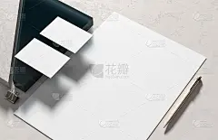 企业身份文具模拟孤立在现代风格的背景。模拟品牌身份。三维演示