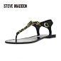 steve madden/思美登 搭扣閃石/鉚釘平跟凉鞋 SWBONKERZ 原创 设计 新款 2013 正品 代购  美国