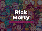 Rick and Morty Character Illustrations on Behance