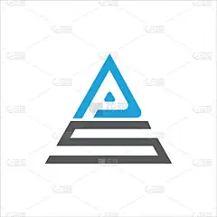 初始字母sp或ps标志设计模板