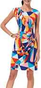 TOPSELLER! Tiana B Women`s Printed Triangle Dress