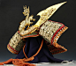 Samurai Helmet -A Replica of National Treasure Style- Beautiful Kabuto 龍玉