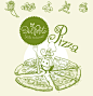 Del Pesto餐厅插画风格品牌VI设计 设计圈 展示 设计时代网-Powered by thinkdo3