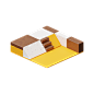 Isometrica 3D Constructor : Boost your design using 3D constructor to create complex isometric scene easily in Figma. Apply shadows to present a natural isometric view.