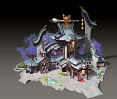三水泽MJ采集到C-场景-魔幻 卡通