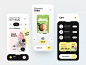 Snacks Ordering App by Bogdan Falin for QClay on Dribbble