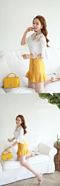 [루이스엔젤] 드레시 자수레이스카라 블라우스 : Romantic & Trendy Looks, Styleonme