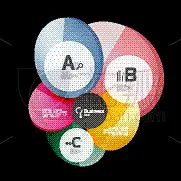 几何形状,模板,抽象,商务,百分比号,计划书,壁纸,图表,花