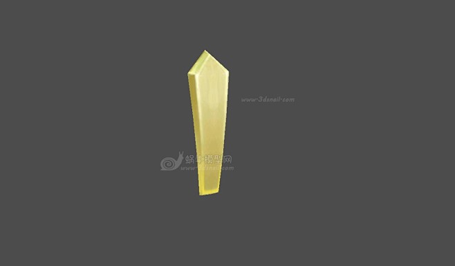 古代文官朝板，手板，玉板，笏板3d模型 - 装备/饰品 - 蜗牛模型网 - www.3dsnail.com