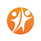 People star success logo and symbol vector