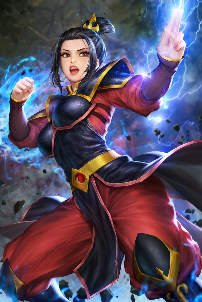 General 2400x3597 Princess Azula Avatar: The Last Airbender Nickelodeon ...