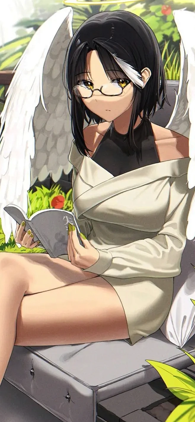 动漫美少女 采集@别致的七