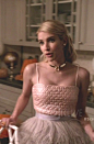 Emma Roberts Chanel Oberlin Scream Queens S01E04 Haunted House