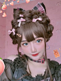 lolita假发女长卷发洛丽塔全头套发套少女双马尾编发造型日常假毛-tmall.com天猫
