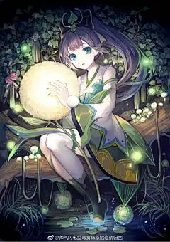 【阴阳师】 萤草 - 高清图片，堆糖，美图壁纸兴趣社区