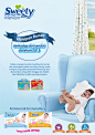 "Mother's Hope" quiz poster : poster made to deliver the theme of the baby diaper brand campaign through a digital activity quiz.