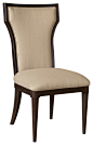 Greenpoint Coffee Bean Upholstered Back Side Chair armchairs-and-accent-chairs