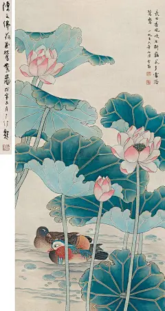 陈之佛花鸟作品欣赏