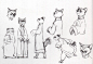宫崎骏《猫的报恩》设定集 资源 | leewiART 乐艺 建立你的个人艺术画廊，汇聚优秀的CG艺术作品