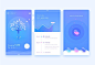 APP for drinking water on Behance