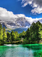 Blue Lake, Valle d'Aosta, Italy