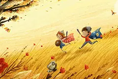 温馨治愈！10款童年场景插画 - 优优教程网 - 自学就上优优网 - UiiiUiii.com : 来自于插画师 fuji25_2501 笔下的一组插画作品，画面温馨治愈，满满的充满了童年记忆的色彩，其中送孩子上学的妈妈，小卖铺门前玩游戏的场景，这表情真的太写实了。