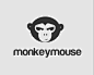 以【猴子】为主题元素的创意logo设计集锦_设计源_新浪博客 #采集大赛#