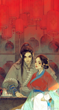 武林外传 老白X掌柜_涂鸦王国 原创绘画平台 www.poocg.com