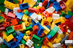 儿童益智颗粒积木散件