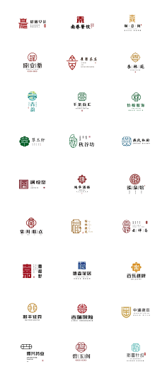 LOGO-花瓣网|陪你做生活的设计师 | 品牌logo 汉字图形标志