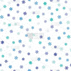小的,冬天,雪花,多色的,四方连续纹样,背景,华丽的,贺卡,圣诞装饰物