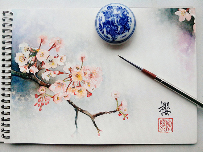 刹那芳华 的涂鸦王国作品《涂鸦の樱花》 ...