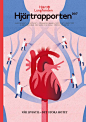 Kotryna Zukauskaite为由瑞典心肺基金会（Hjärt-Lungfonden）发布的“心脏报告”创建了总共八页的插图，描绘了各种心脏病。 负责总体设计的Appelberg代理商还制作了Kotryna封面图像的精美动画。