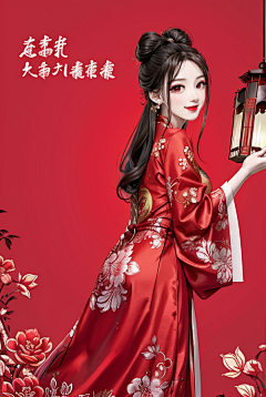 少妖采集到AI绘画-女子组