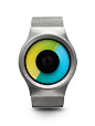 德国 Ziiiro Celeste 系列 手表/腕表 银色表带-彩色表盘