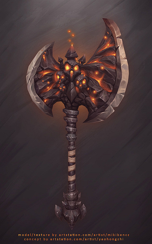 Berzerker axe, Miki ...