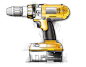 DeWalt Project : A series of cordless power tool technical drawings.
