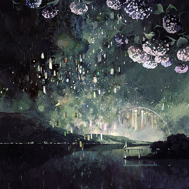 这样的雨夜 你想起什么 罢了
你想得再多...