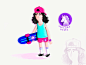 Unicorn Skater . Ipad Pro & Adobe Sketch : Concept i did one Ipad Pro & Apple Pencil & Adobe Photoshop Sketch