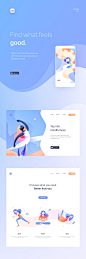 The Mindfulness App on Behance