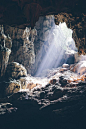 Cave in Ha Long Bay, Vietnam