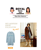 omont蛋挞家复古宽松中长款格子毛呢子大衣女外套2017新款秋冬季K-tmall.com天猫