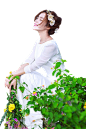 人物美女夏天