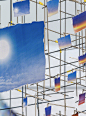 艺术家 Sarah Sze 设计的巨型球形装置，探索时间和空间的概念。 ​​​​