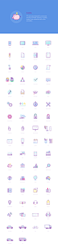 MYOB Illustration Suite – buildings, characters & icons : 8 scenes, 14 characters and 72 icons, commissioned by the wonderful team at Mind Your Own Business, an Australian multinational corporation that provides tax, accounting and other services to s