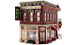 Woodland Corner Emporium O Scale Model Railroad Building #br5844