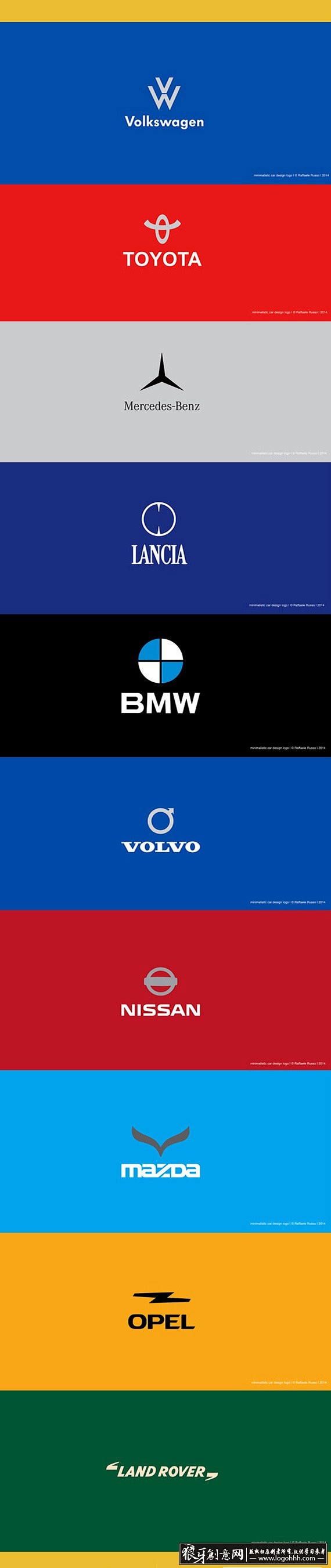 标志logo 汽车行业标志设计元素 汽车...